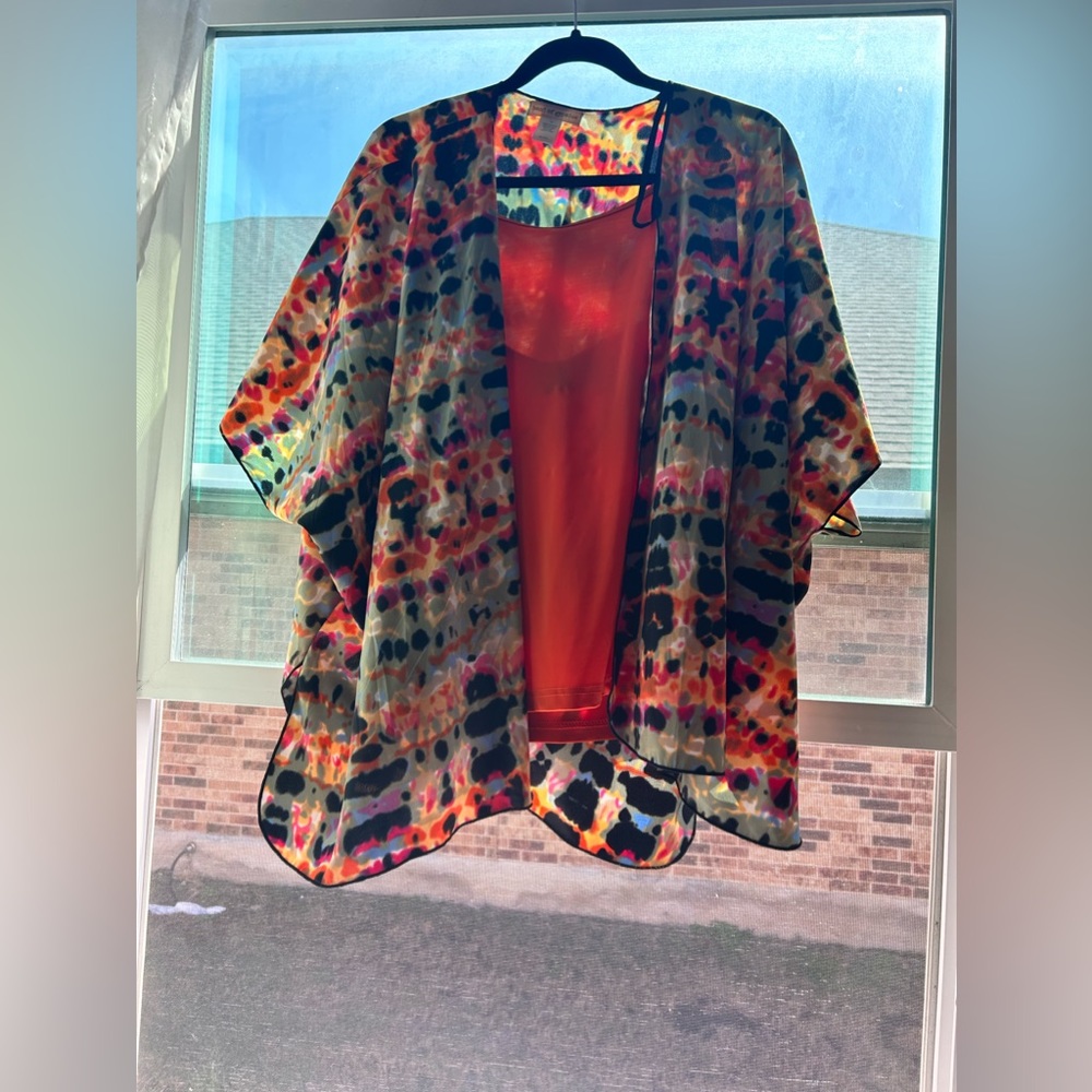 colorful jacket women’s size medium large